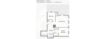 Penthouse 1 Plan F