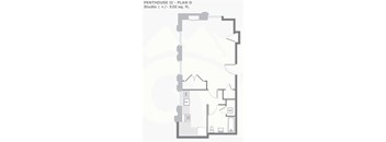 Penthouse 2 Plan D