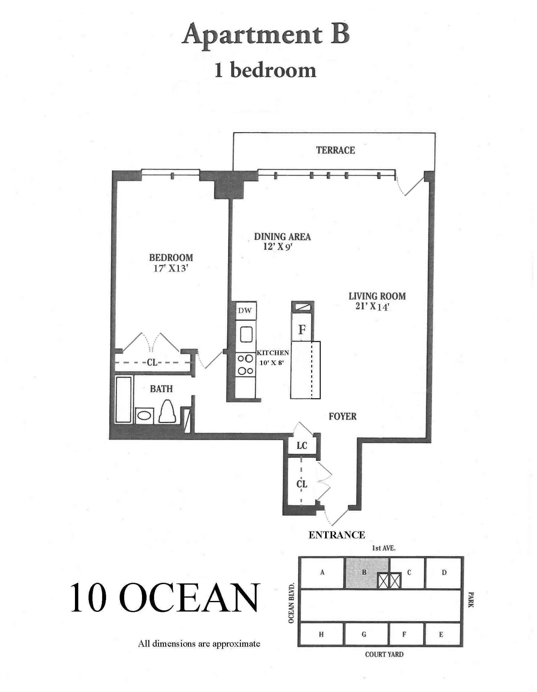 Floor Plans of ELK Harbor View LLC in Atlantic Highlands, NJ