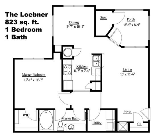 The Loebner Floor Plan 1
