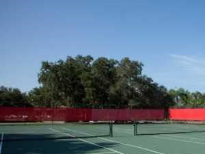 Tennis Court at L'Estancia Apartments in Sarasota
