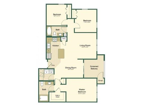 12193 Kernan Lake Drive 1-3 Beds Apartment for Rent - Photo Gallery 16