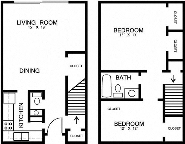 Townhome Floor Plan 4
