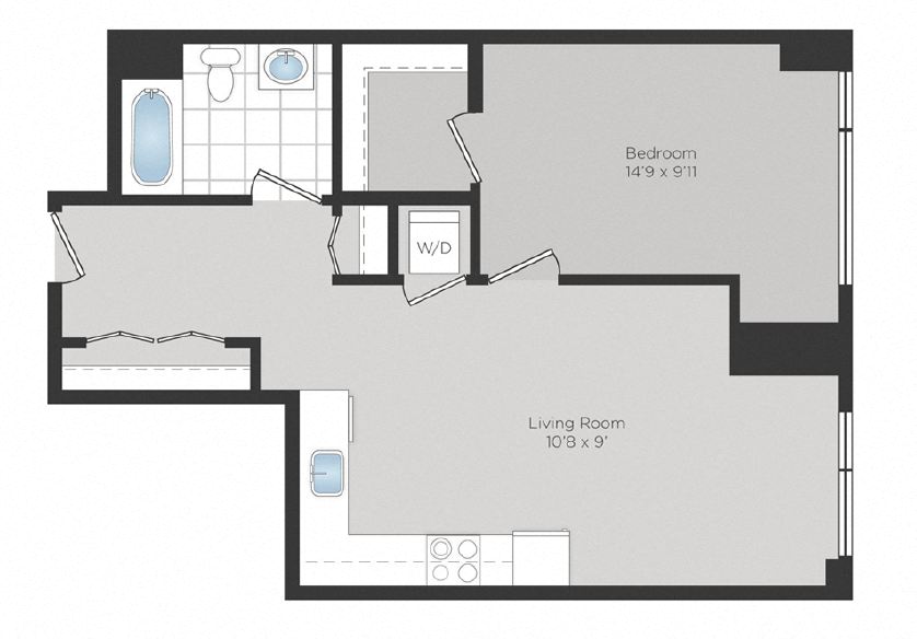 66 Summer Street Studio-2 Beds Apartment for Rent - Photo Gallery 47