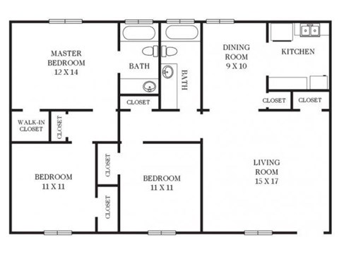 3200 Desert Drive Studio-3 Beds Apartment for Rent - Photo Gallery 17