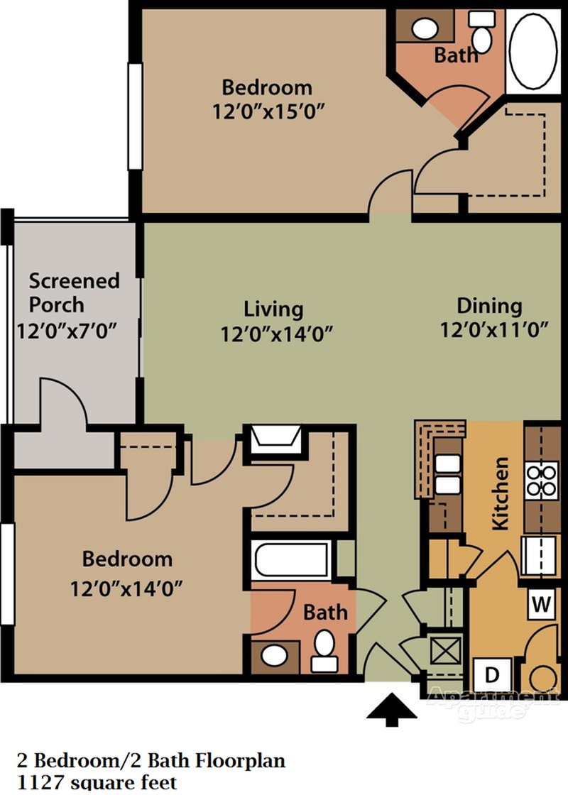 2 Bedroom