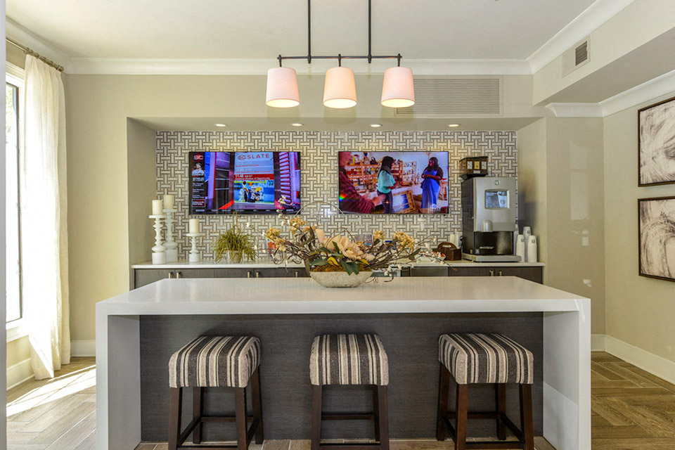 Residences of Chastain club house.