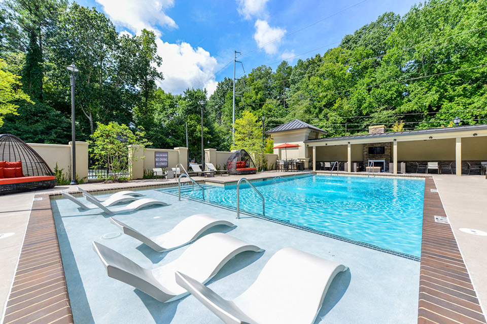 Residences of Chastain pool.