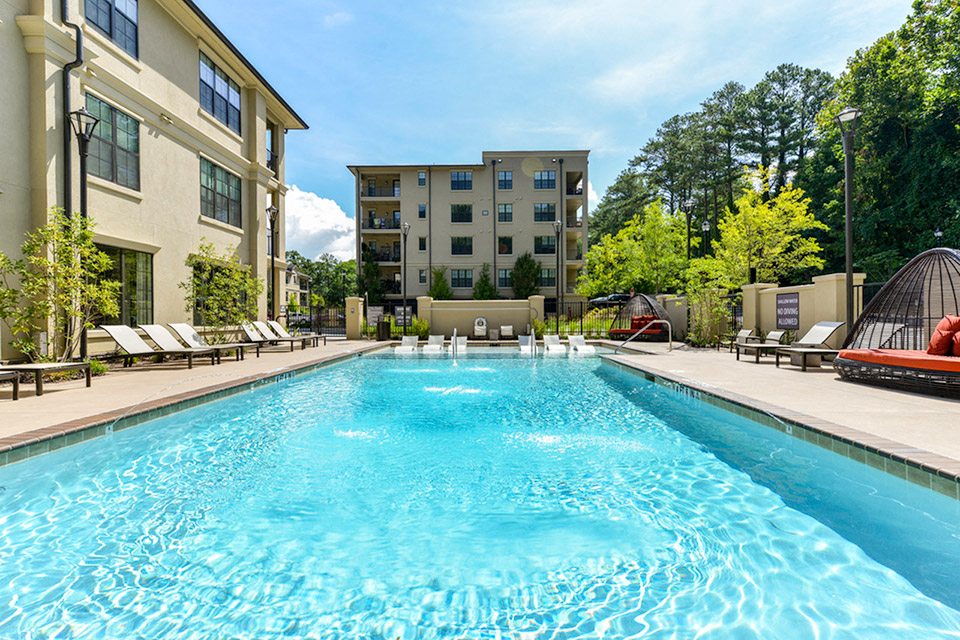 Residences of Chastain pool.