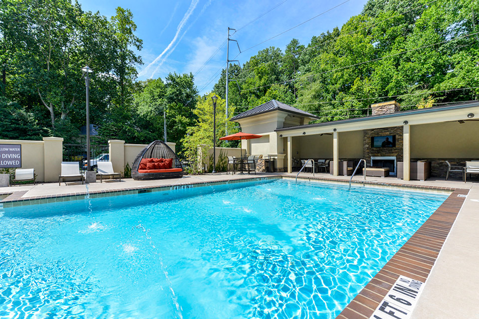 Residences of Chastain pool.