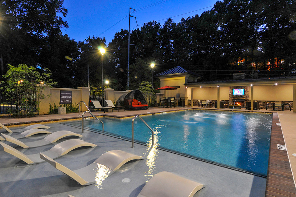 Residences of Chastain pool.