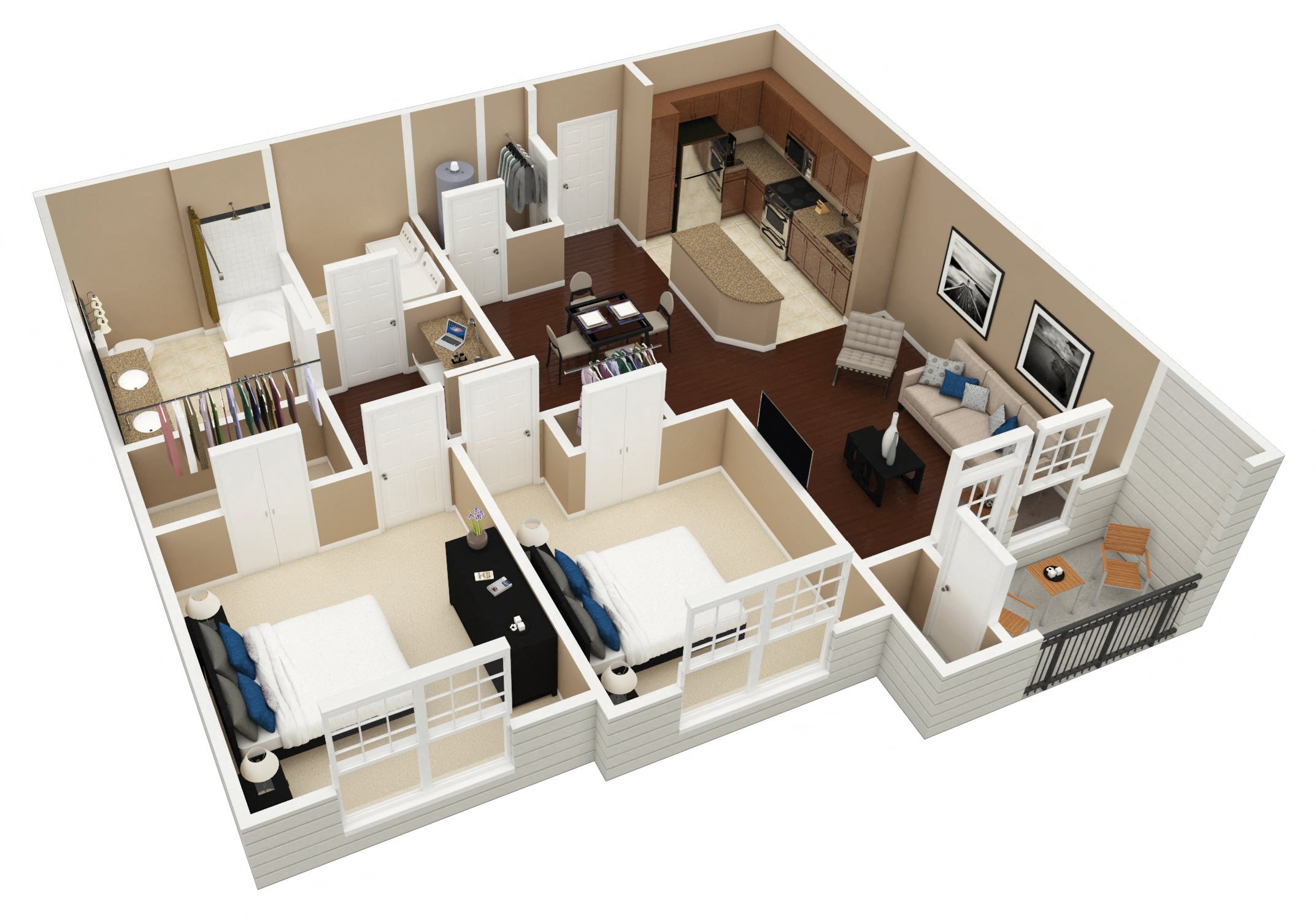 Blank Floor Plan 6