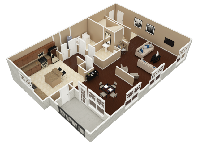 Ground floor living area