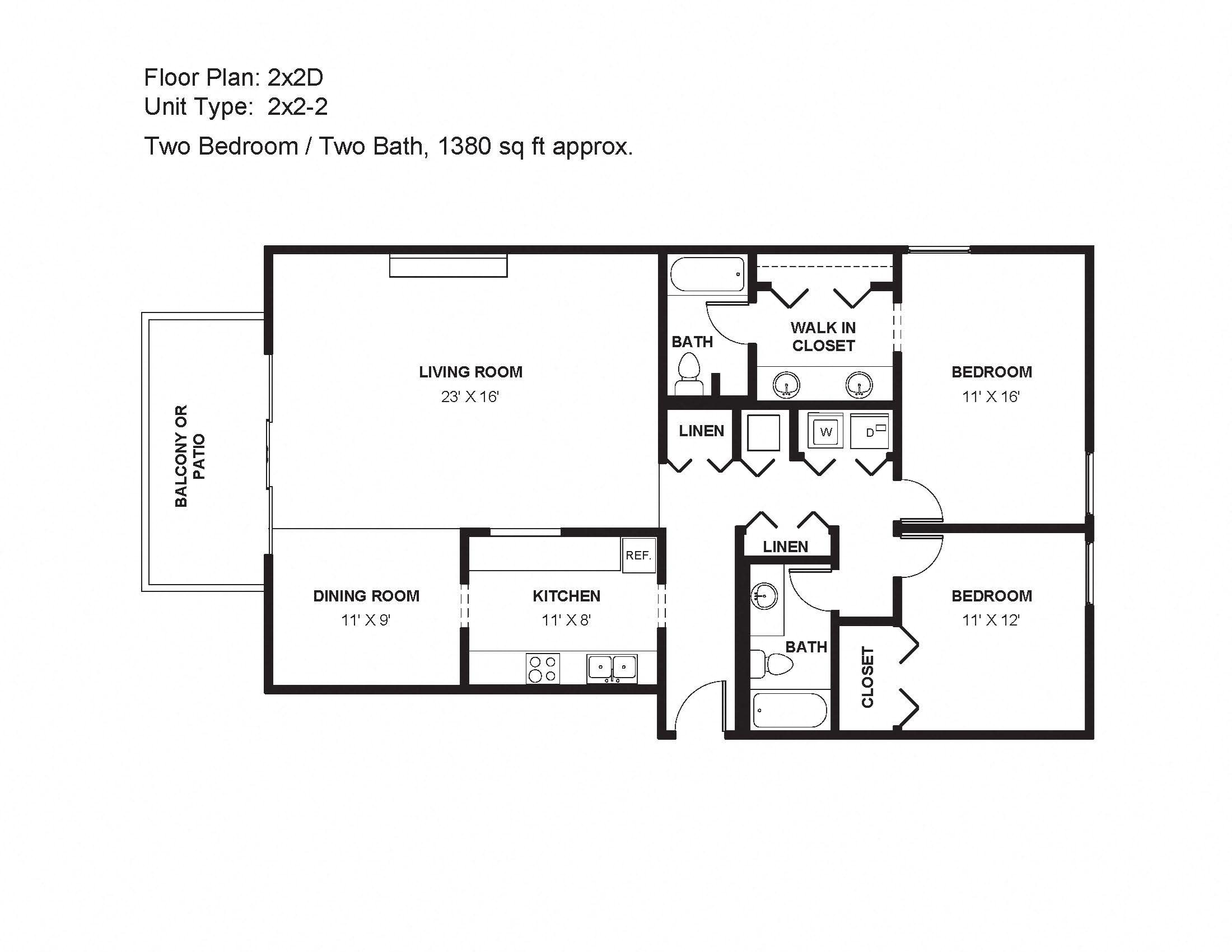 2x2D Floor Plan 13