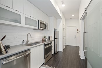 Fully Equipped Kitchen at The Edison at Union Market, Washington, Washington