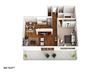 1 Bed 1 Bathroom Floor Plan 1 Bed 1 Bathroom Floor Plan at CityView on Meridian, Indiana, 46208