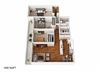3 Bedroom/2Bathroom Floor Plan 3 Bedroom/2Bathroom Floor Plan at CityView on Meridian, Indianapolis, 46208