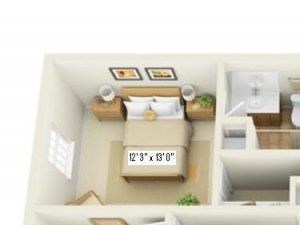 B2R Floor Plan B2R Floor Plan at Fountains of Largo, Largo, 33774
