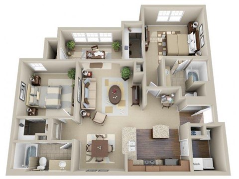 1391 Foxland Blvd. 1-3 Beds Apartment for Rent - Photo Gallery 34