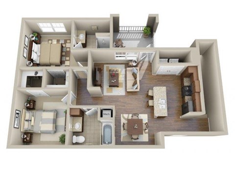 1391 Foxland Blvd. 1-3 Beds Apartment for Rent - Photo Gallery 35