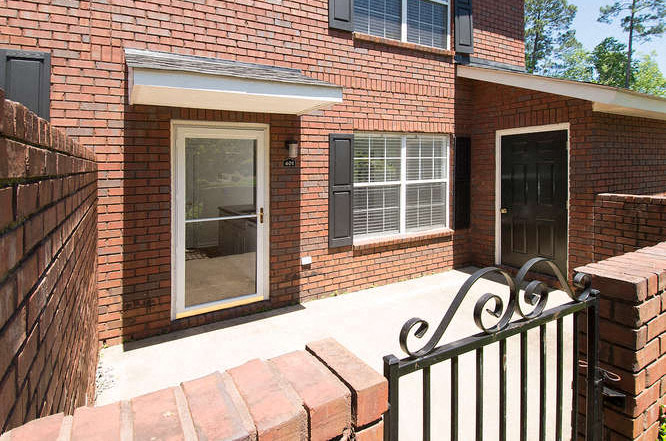 large patio on three bedroom unit