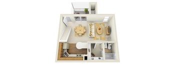 The Yorkshire Floor Plan at Lake in the Woods, Melbourne, FL, 32901