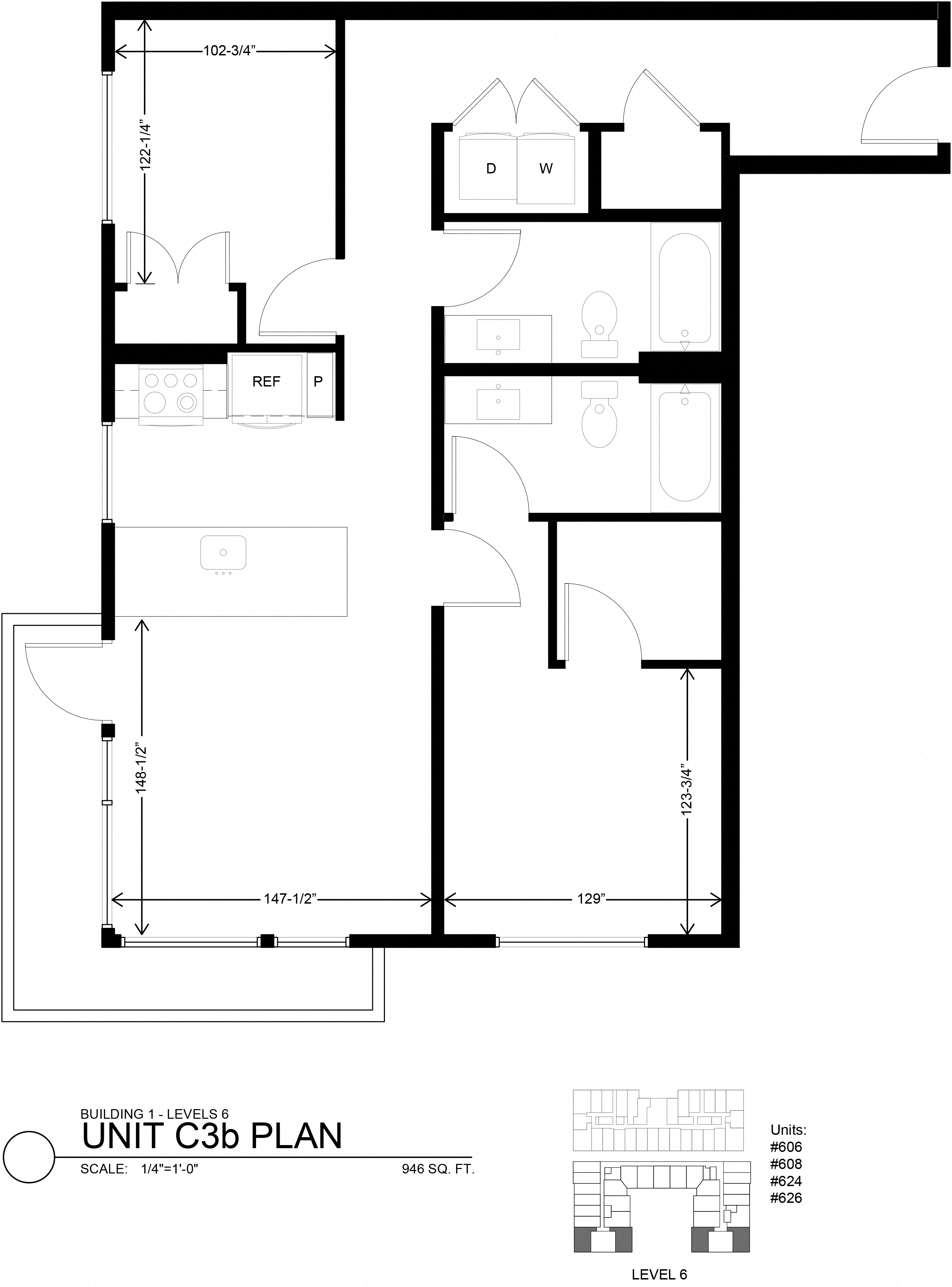 2 Bedroom 2 Bath - One Lakefront