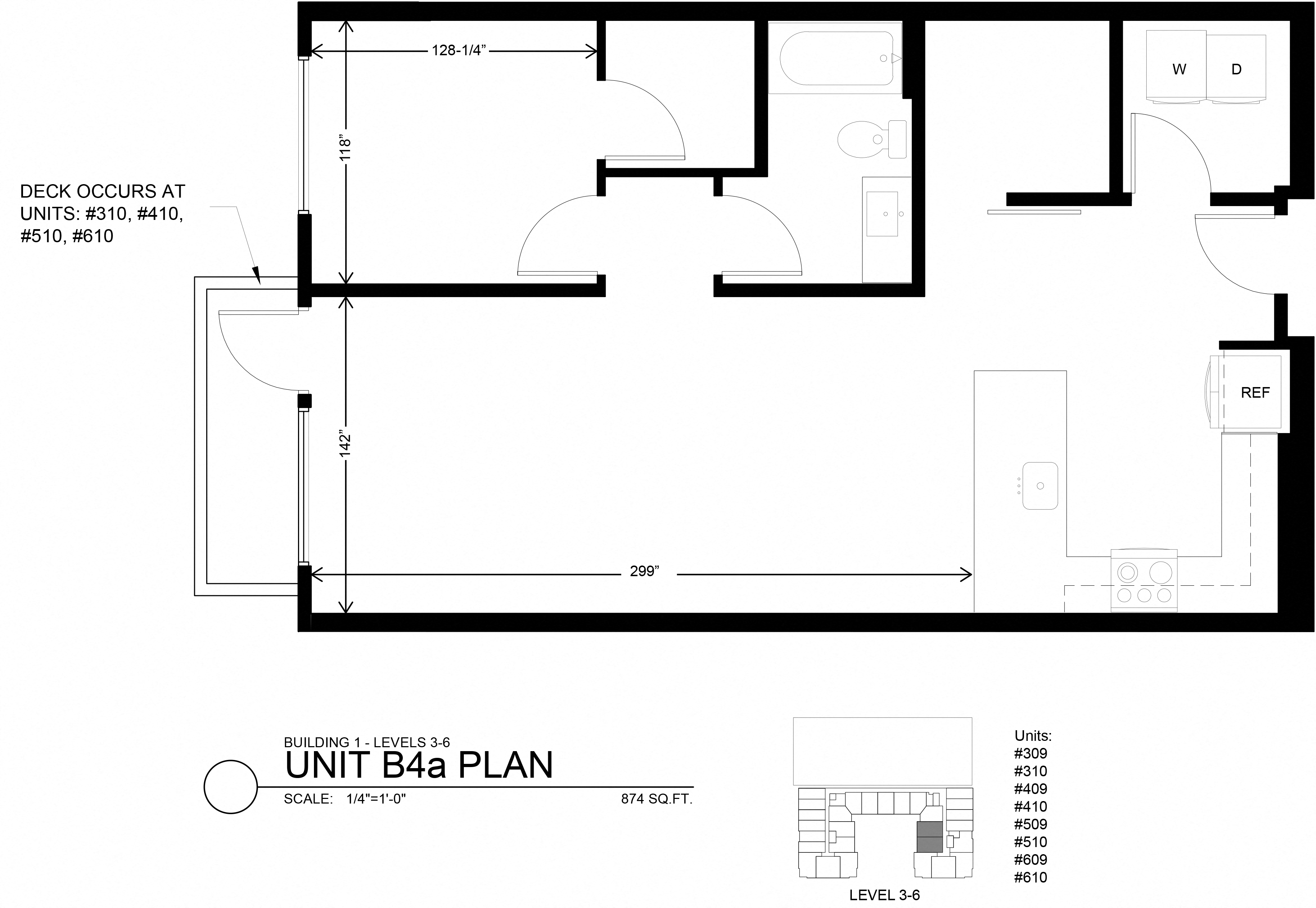 1 Bedroom & Den - One Lakefront
