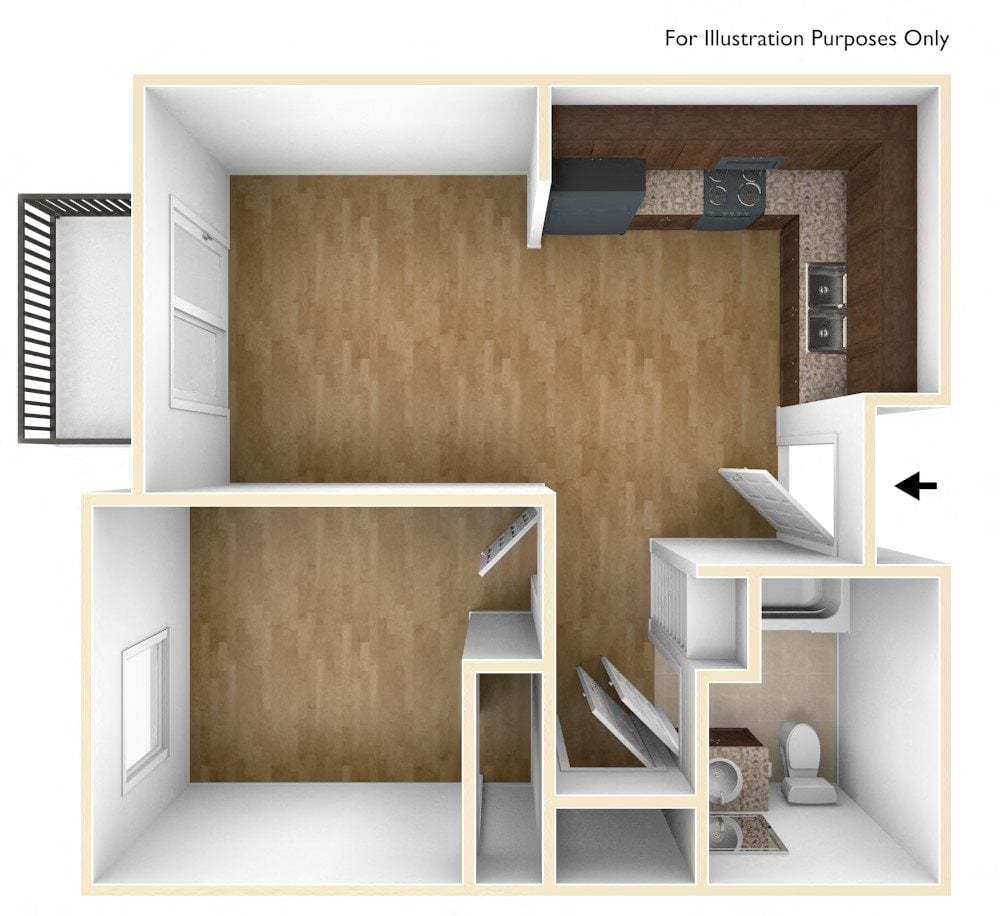 Floor Plans Of Taylor Yard Senior Housing In Los Angeles Ca Taylor Yard Senior Apartments Los Angeles Ca