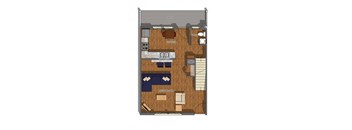 2 Bedroom 2.25 Bathroom-A
