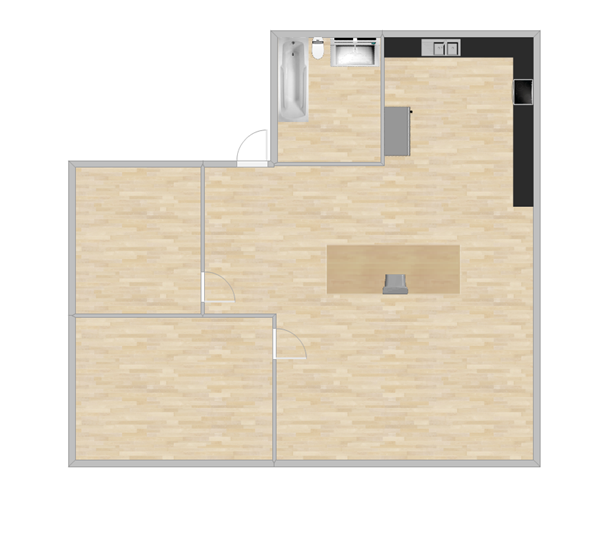 2 Bedroom 1 Bathroom