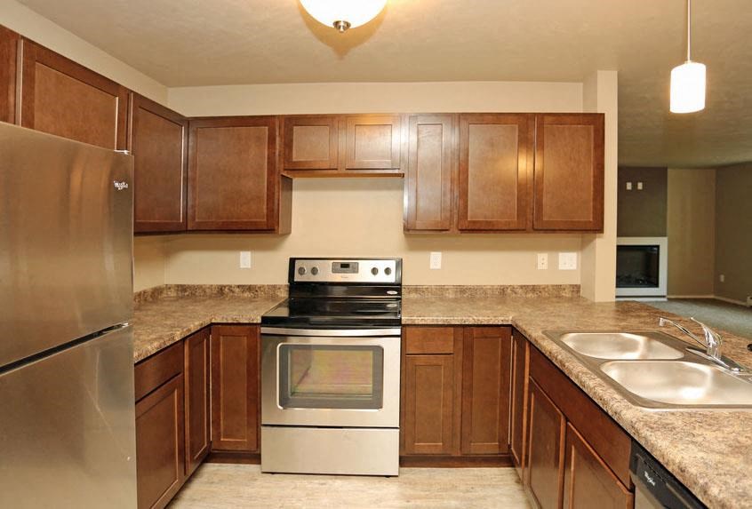 Kitchen with Ample Cabinet Space