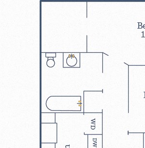 Richmond 2BR/1BA 792 SF Richmond 2BR/1BA 792 SF