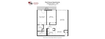 2 Bedroom 1 Bathroom