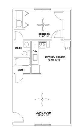 201 Bridgefield Place 1 Bed Apartment for Rent - Photo Gallery 8
