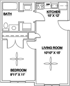 The Brightleaf 535 Floor Plan 1