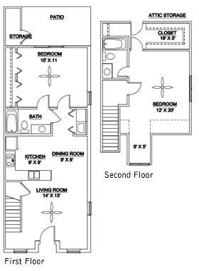 The Eno 1025 Floor Plan 4