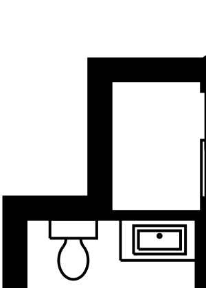 Two bedroom layout
