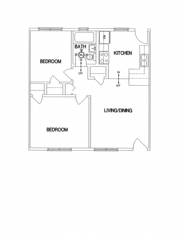 2 bedroom