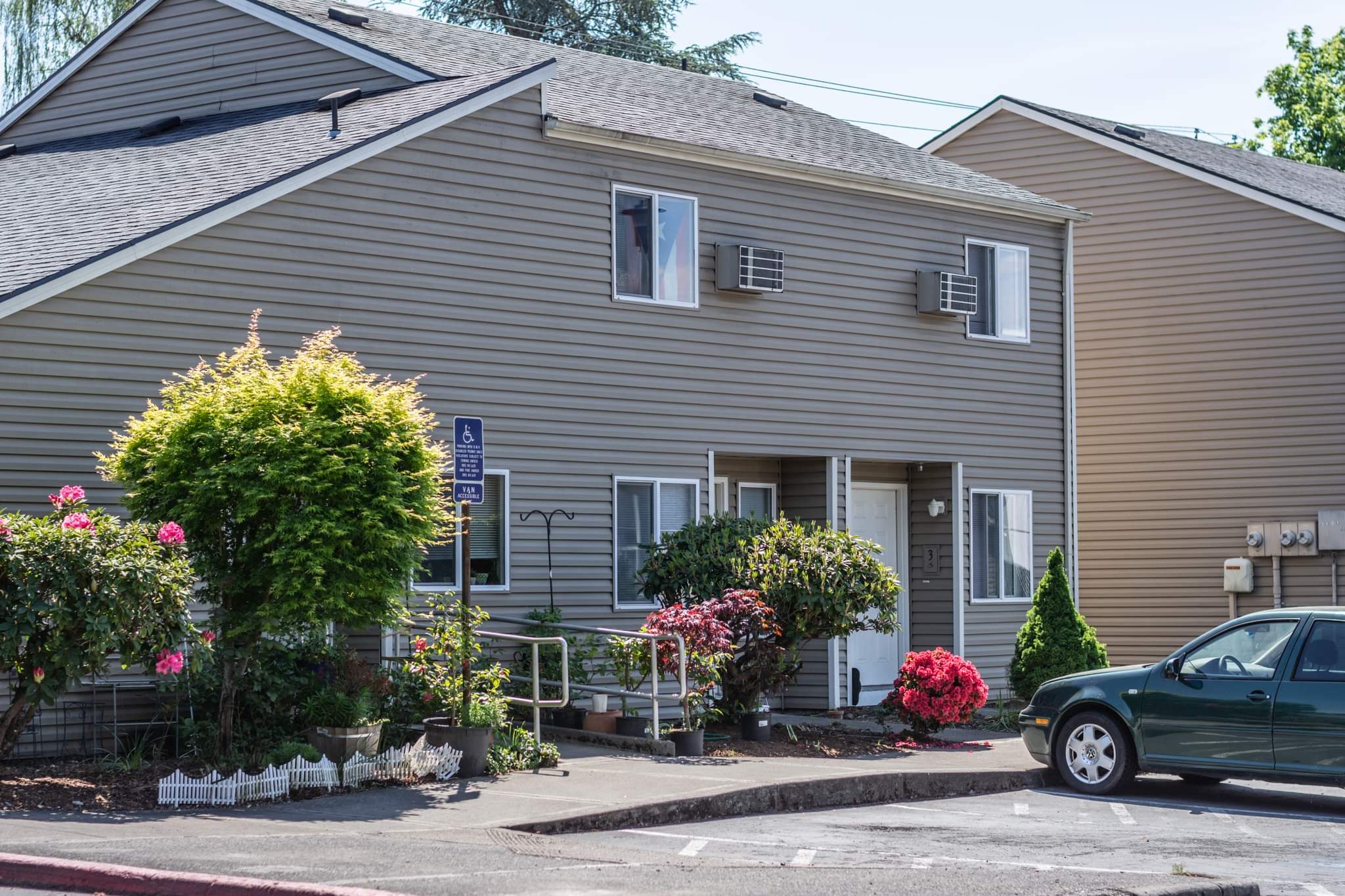 Property landscaping and building