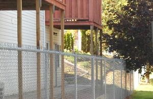 Property line fence Property line fence - Photo Gallery 6
