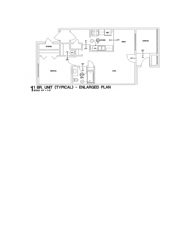 1 Bedroom with Sun room