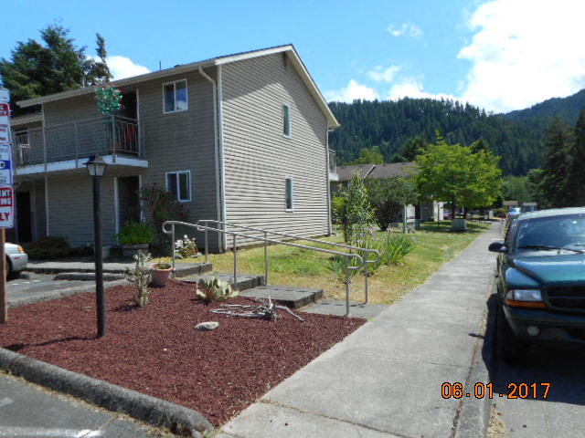 Stairs into property