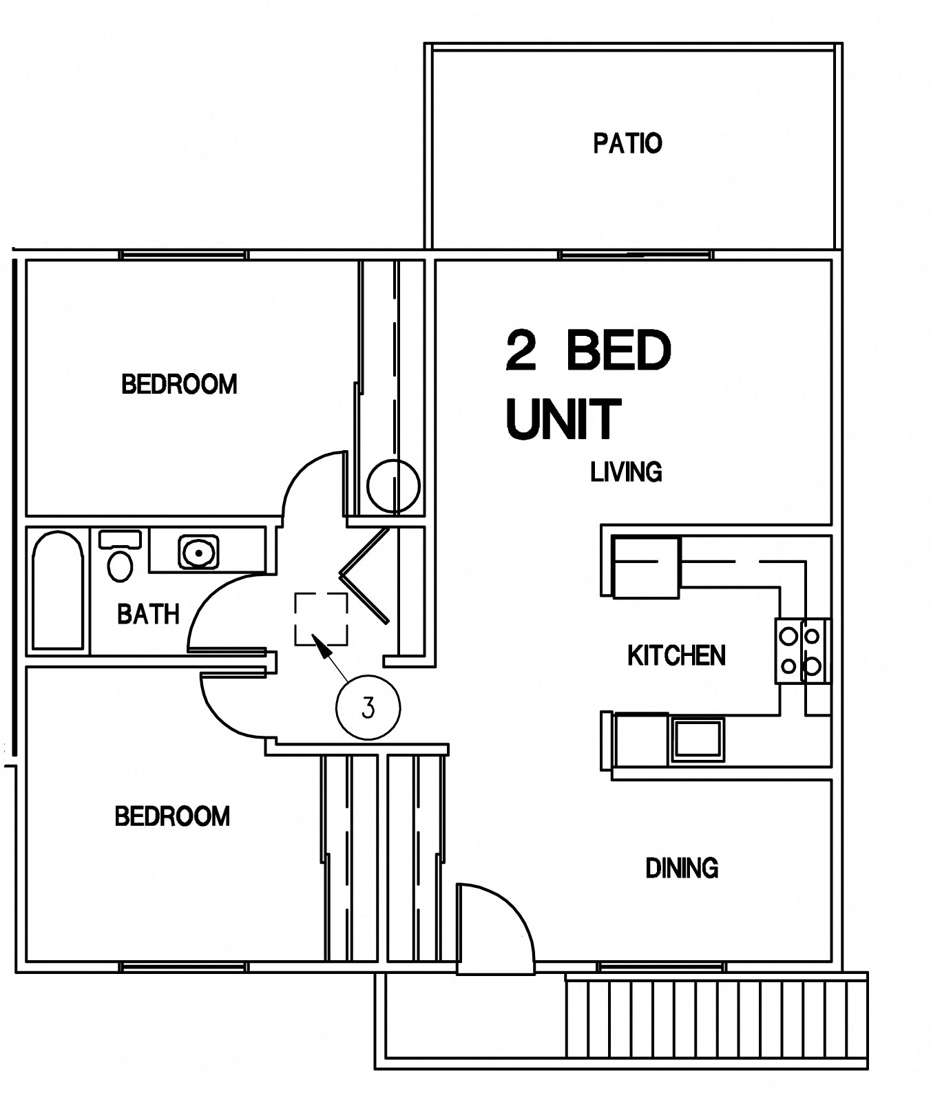 2 Bedroom Flat