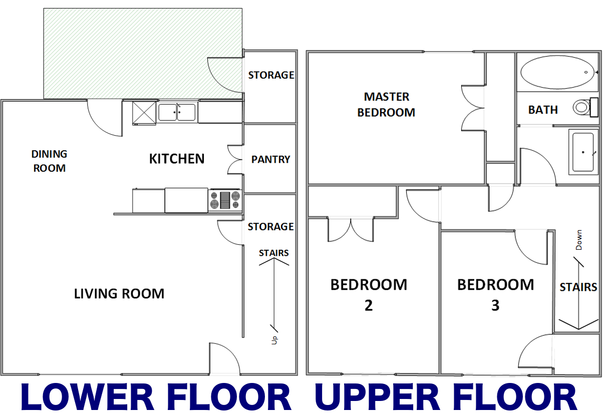 floor plan 3 bedroom