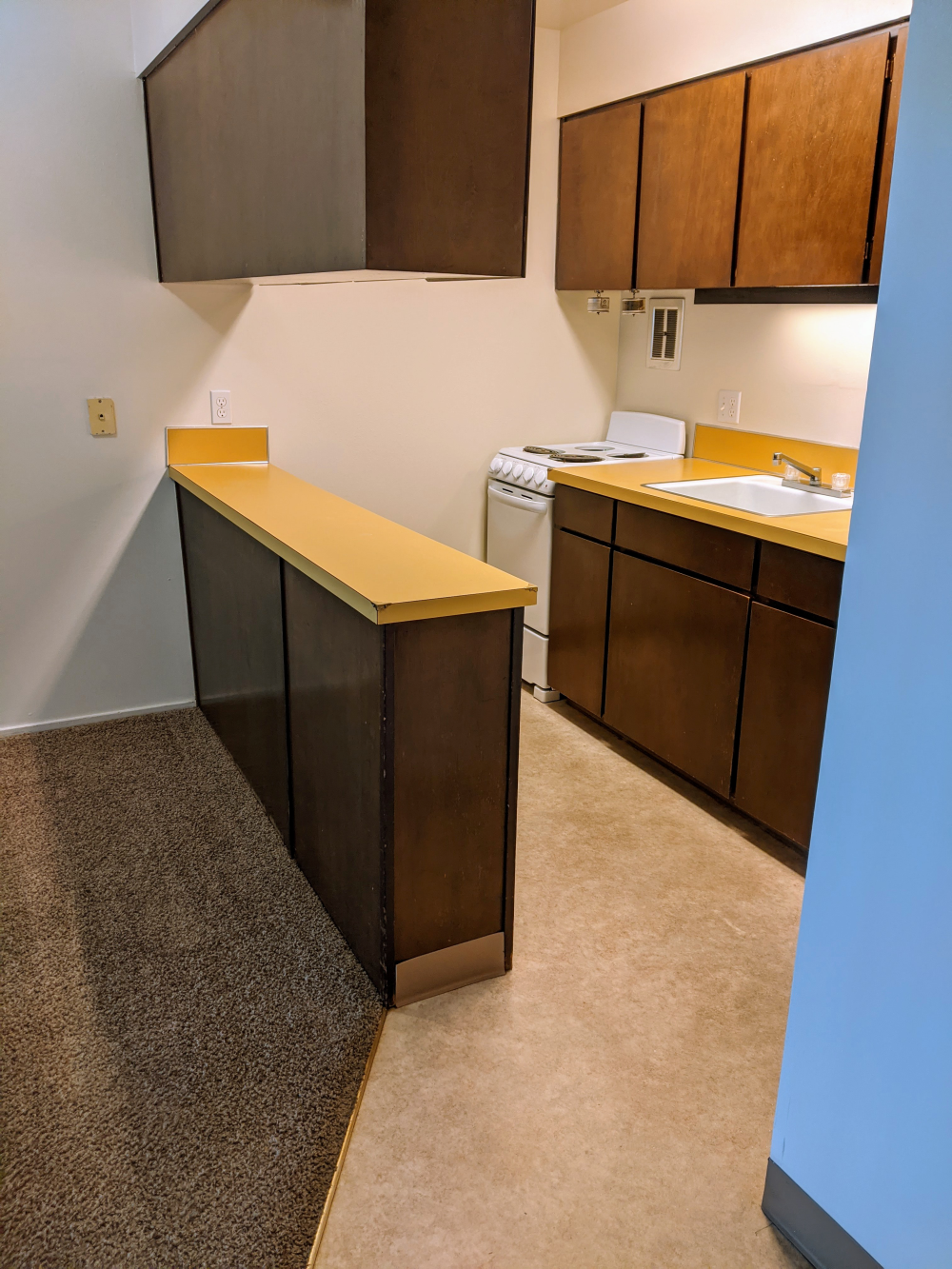 One Bedroom Kitchen Area