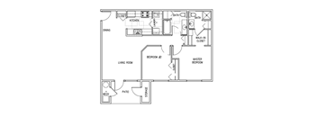 2 Bedroom Units
