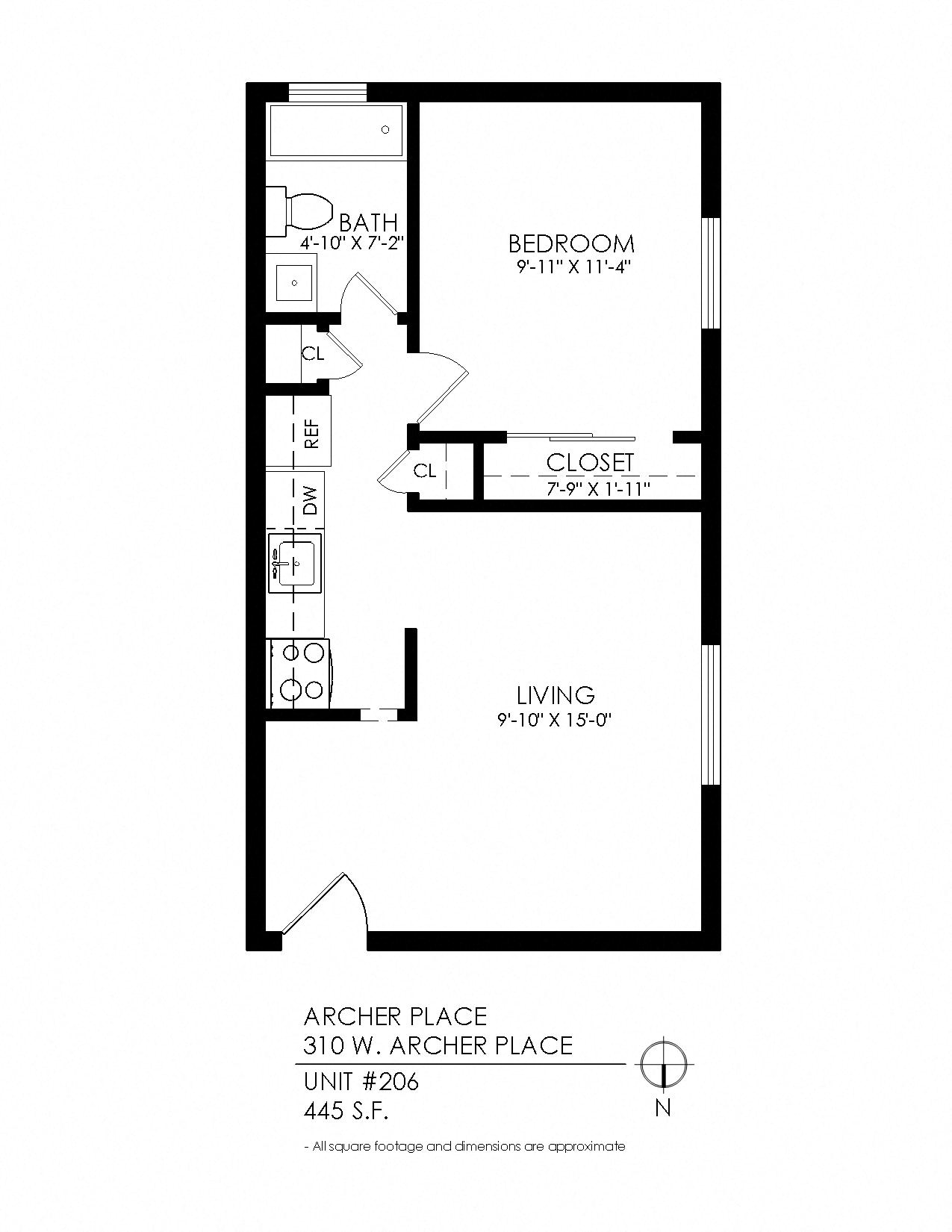 Archer Place 1 Bedroom