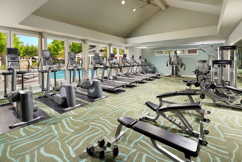 Creekside Fitness Center with Weight Training & Cardio Theatres