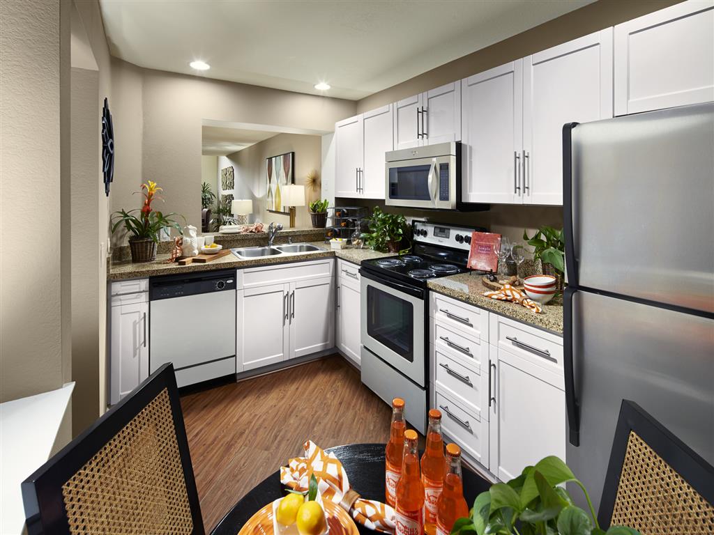 breakfast counter and kitchen pantry